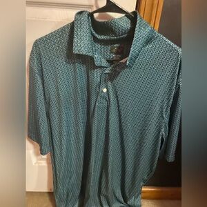 Colorful Shark Logo polo